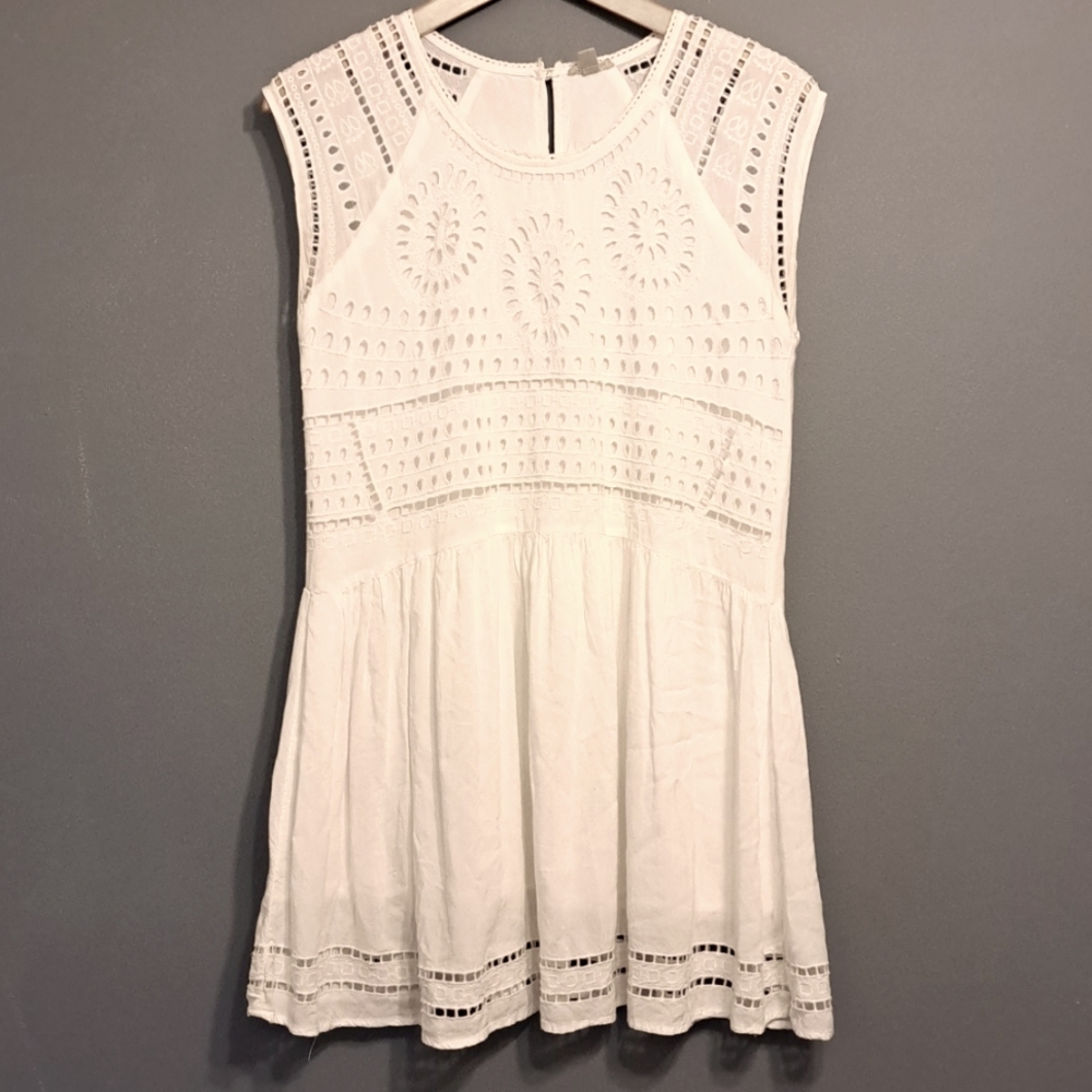 Ecote White Eyelet Dress